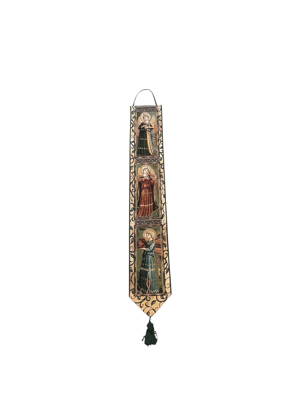 Angelic Concerto Tapestry Bell Pull Wall Hanging Decor Religious 40”x6.25”